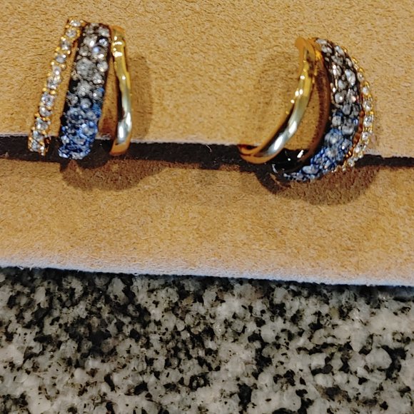 Alexis Bittar earrings for pierced ears with a suede pouch - Picture 10 of 16